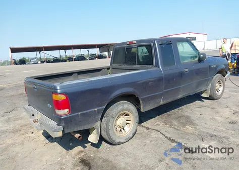 1999 Ford Ranger Xlt из США, поврежденный, VIN 1FTYR14X9XPB26400